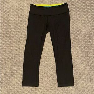 Lulu lemon Capri wunder unders size 4